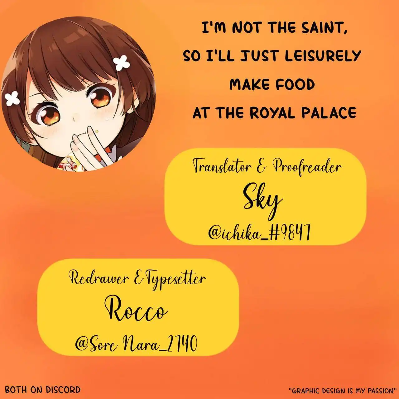 I'm Not the Saint, so I'll Just Leisurely Make Food at the Royal Palace Chapter 15.1 11